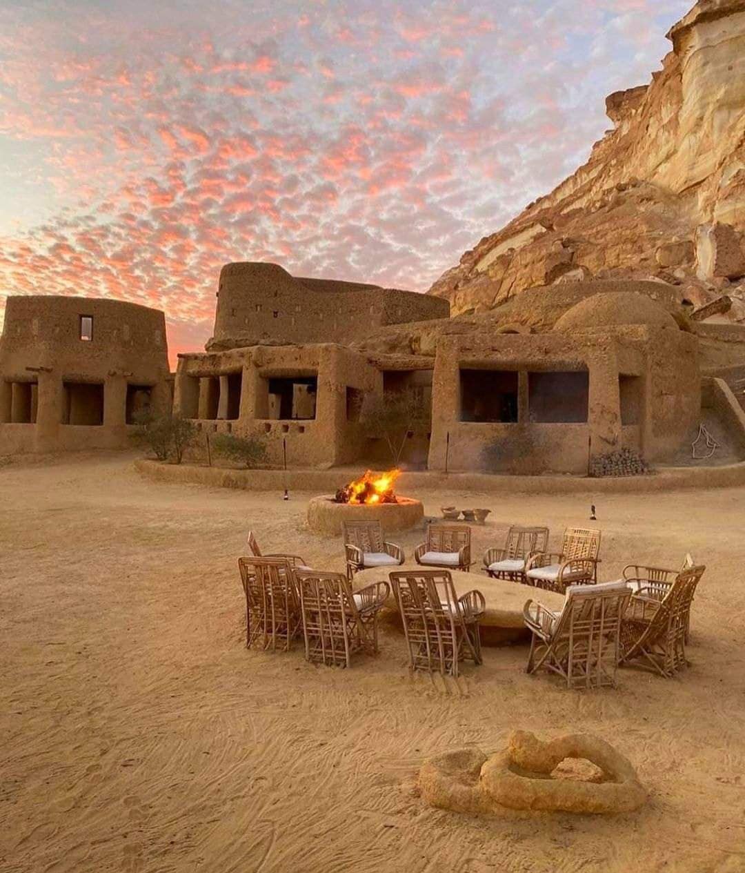 Africa-Egypt-Desert Lodge